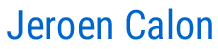 Jeroen Calon Logo